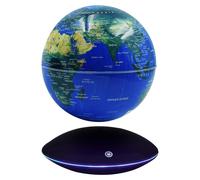 Globe terrestre flottant avec 7 couleurs, contrôle tactile, 15,2 cm