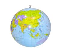 Globe Terrestre,Globe Gonflable Monde Ballons Globes de Terre Géographique éducatif Globes Gonflable Interactif Mappemonde pour L'école Jeux et Jeux éDucatifs pour Adolescents et Adultes