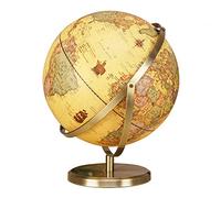 globe terrestre, Globe terrestre lumineux 720° base métal bureau