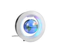 Globe Terrestre LED Levitation Magnétique 4 Lumineux Flottant Bleu Bleu G