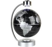 Globe Terrestre LED Levitation Magnétique 8 20cm Lumineux Flottant Noir Noir G