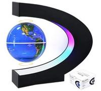 Globe Terrestre LED Wabecil Levitation Flottant Magnétique,Diamètre 8.5cm-Bleu Bleu G