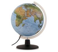 Globe terrestre lumineux pour enfants - Réalité augmentée - Rotatif - Éclairage LED - 25 cm
