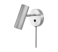 Globen Lighting Applique murale Hubble Acier brossé