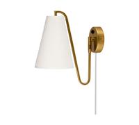 Globen Lighting Applique murale Lou Bou lanc-laiton brossé