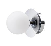 Globen Lighting Applique murale/Plafonnier Art Deco IP44 Chrome-Blanc