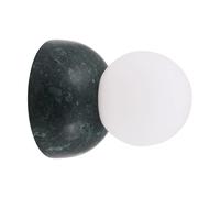 Globen Lighting Applique murale/Plafonnier Torrano 13 cm Marbre vert foncé
