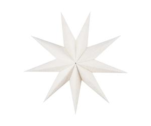 Globen Lighting Étoile de Noël Stella Bouclé 60 Blanc