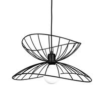 Globen Lighting Lampe à suspension Ray Ø 45 cm noir mat