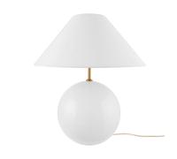 Globen Lighting Lampe de table Iris 35 39 cm Blanc