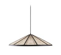 Globen Lighting Pendentif Akira Ø70 cm Noir-naturel