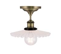 Globen Lighting Plafonnier Cobbler 25 cm Blanc