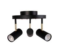 Globen Lighting Plafonnier Hubble 3 Noir