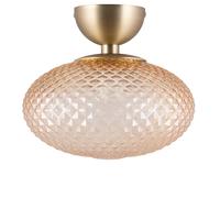 Globen Lighting Plafonnier Jackson Ø28cm Amber
