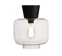 Globen Lighting Plafonnier Ritz transparent-noir