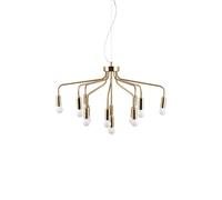 Globen Lighting Roots 70 Suspension Laiton Brossé