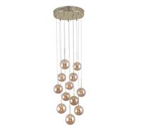 Globen Lighting Skyfall Suspension Ambre