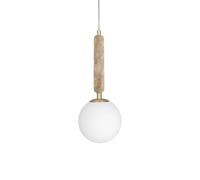 Globen Lighting Suspension Torrano 15 cm Travertin