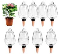 Globes d'arrosage avec couvercle, distributeur d'eau de 350 ml pour plantes