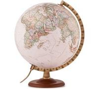 Globe lumineux "Gold" de style antique - diamètre 30 cm, en français | National Geographic