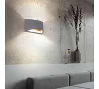 Globo Béton Applique UP DOWN Grise Lampe Design Moderne G9 IP20 230V