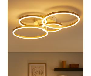 Globo Deckenlampe LED Nickel Mat Avec Réglage Pour Salon Chambre Design