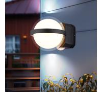 Globo Éclairage Extérieur LED Wandleuchte IP44 Anthrazit Lumière 2 Directions