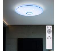 Globo Lampe Plafond RGB LED Dimmable Avec Télécommande App Alexa Google 68 cm