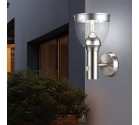 Globo Lampe Solaire Extérieure Applique Murale LED IP44 Capteur Mouvement