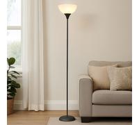Lampadaire LED Lampe de salon sur pied Interrupteur à câble E27 H 178,5 cm