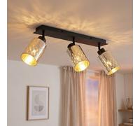 Globo LED Plafonnier Spots Réglables Noir 66 cm 21 W 2200 K