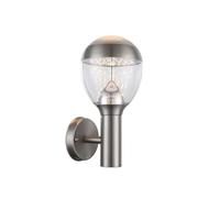 GLOBO LIGHTING Applique extérieur inox - Plastique translucide satiné