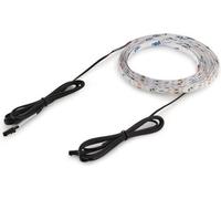 Globo Lighting Bande LED plastique, dimmable, changeur de couleur RGB, couleurs RGB fixables, télécommande, raccourcissable, pile incluse 1x CR2025 160mAh, IP21, 30 LED RGB par mètre, connecteurs incl