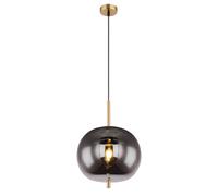 Globo Lighting Blacky I lampe suspendue 1x60 W laiton-fumé 15345H1MM