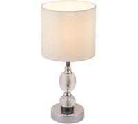 Globo Lighting Bronn lampe de table 1x40 W blanc-chrome 24136T