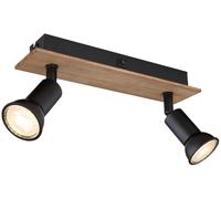 Globo Lighting Drew applique murale 2x35 W noir-bois 57998-2W