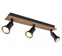 Globo Lighting Drew plafonnier 3x35 W noir-bois 57998-3W