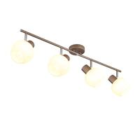 Globo Lighting Eileen plafonnier 4x40 W blanc-marron 54662-4
