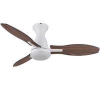 Globo Lighting Gale ventilateur de plafond avec lampe 1x22 W blanc-bois 03671W