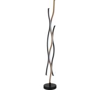 Globo Lighting Geronimo lampadaire 3x28 W noir-bois 67206SW