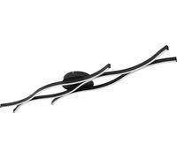 Globo Lighting Geronimo plafonnier 3x35 W noir 67206D