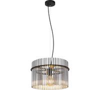 Globo Lighting Gorley lampe suspendue 1x60 W noir-fumé 15698H