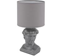 Globo Lighting Hermes lampe de table 1x40 W gris 21732G