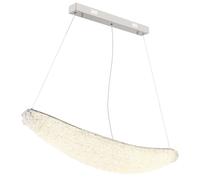 Globo Lighting Kristalla lampe suspendue intelligente 1x40 W chrome-transparent 68524-40