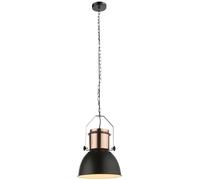 Lustre De Salle À Manger Suspension Lampe De Salon Noir Cuivre H 120Cm