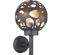 Globo Lighting lampe d'extérieur acier inoxydable anthracite, 1x E27 LED