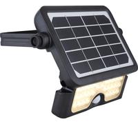 Globo Lighting Lampe solaire plastique noir, LED