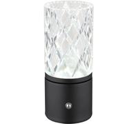 Globo Lighting Lunki lampe de table 1x2.5 W noir-transparent 21010S