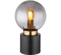 Globo Lighting Marka lampe de table 1x25 W noir-fumé-laiton 21003BB