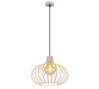 Globo Lighting Mateo lampe suspendue 1x60 W crème 33370119